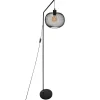 Atmosphera Lampadaire Arc Emie Noir H.157.5Cm- Lampadaires