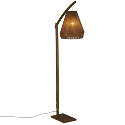 Atmosphera Lampadaire Arc Palm Naturel H.158Cm- Lampadaires