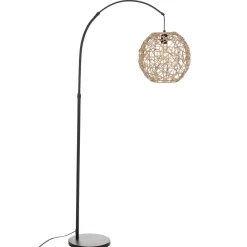 maxibazar Lampadaire Arc Raahe Naturel H.180Cm- Lampadaires