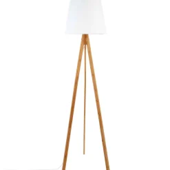 Atmosphera Lampadaire Bahi Blanc H.160Cm- Lampadaires