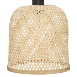 maxibazar Lampadaire Droit Alicante Noir H.159Cm- Lampadaires