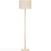 maxibazar Lampadaire Droit Della Naturel H.149.5Cm- Lampadaires