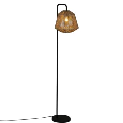 Atmosphera Lampadaire Droit Jily Naturel H.150Cm- Lampadaires