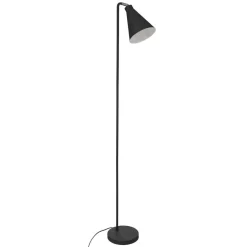 Atmosphera Lampadaire Droit Linn Noir H.150Cm- Lampadaires