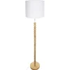 Atmosphera Lampadaire Droit Nino Blanc H.146Cm- Lampadaires