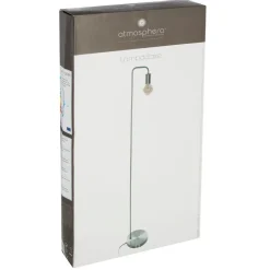 Atmosphera Lampadaire Metal Argent Keli H.150Cm- Lampadaires