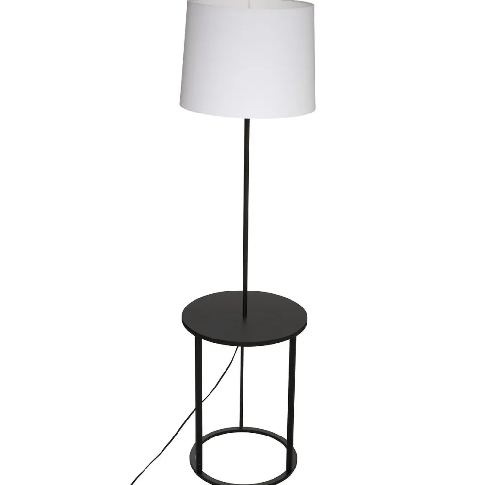 Atmosphera Lampadaire Sur Pied Gil Noir H.149Cm- Lampadaires