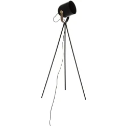 Atmosphera Lampadaire Trepied Bil Noir H.136Cm- Lampadaires