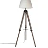 Atmosphera Lampadaire Trepied Runo Lin H.145Cm- Lampadaires