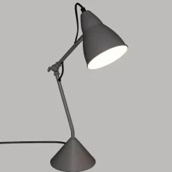 Atmosphera Lampe Arc Aude Gris H.62Cm- Lampes A Poser
