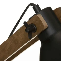 Atmosphera Lampe Arc Cuba Noir H.56Cm- Lampes A Poser