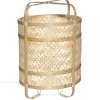 Atmosphera Lampe Bambou Frida Naturel H.42Cm- Lampes A Poser