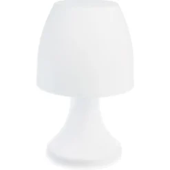 Atmosphera Lampe Blanc Led Multicolore Dokk H.19.5Cm- Lampes Led