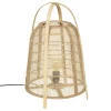 Atmosphera Lampe Carmen Naturel H.49Cm- Luminaires
