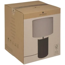 maxibazar Lampe Droite Origines Blanc H.48Cm- Luminaires