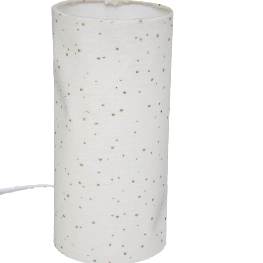 Atmosphera Lampe Gaze Coton Beige- Luminaires Enfant