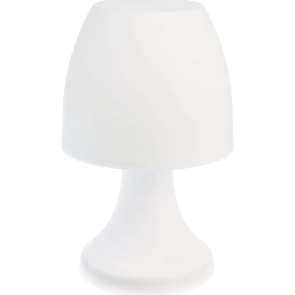 Atmosphera Éclairage Et Liminaire Extérieur>Lampe Outdoor Dokk Blanc H.27.5Cm