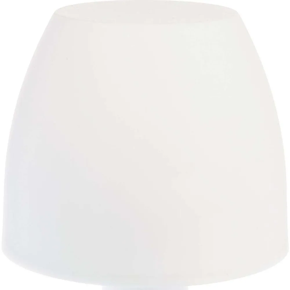Atmosphera Éclairage Et Liminaire Extérieur>Lampe Outdoor Dokk Blanc H.27.5Cm