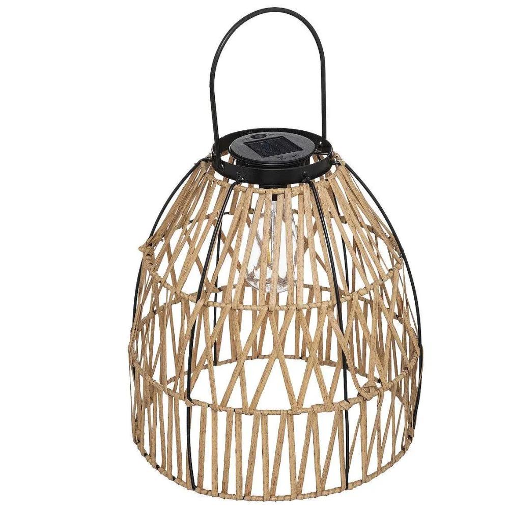 * Éclairage Et Liminaire Extérieur>Lampe Solaire Esha Naturel H.32.5Cm