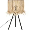 Atmosphera Lampe Trepied Hacienda Naturel H.49Cm- Luminaires