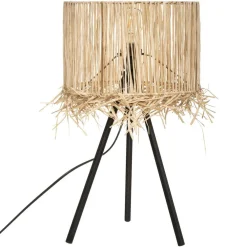 Atmosphera Lampe Trepied Hacienda Naturel H.49Cm- Luminaires