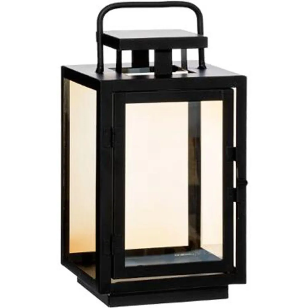 maxibazar Lanterne Amber D.14X14X27.5Cm- Lanternes