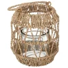maxibazar Lanterne Naturel Muli H.18Cm- Luminaires