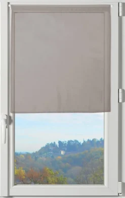 maxibazar Lisa Paire Brise Bise 70X200 Lin- Petits Vitrages