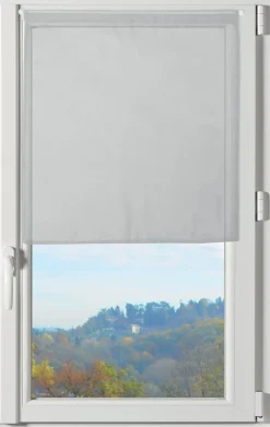 maxibazar Lisa Paire Brise Bise 45X60 Perle- Petits Vitrages