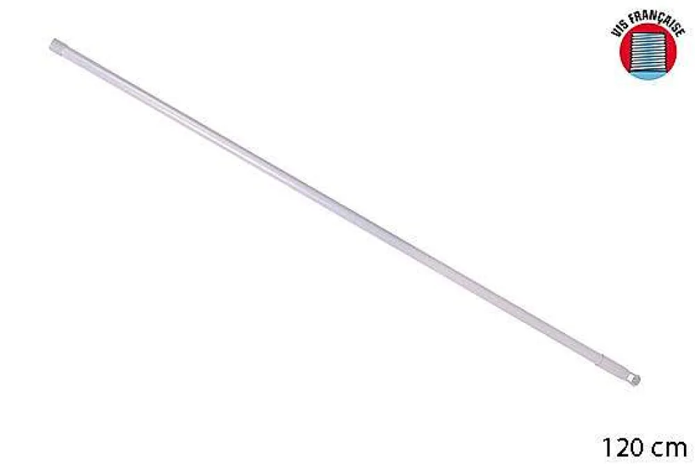 Menage|* Manche Metal Plastique Grege 1.20M