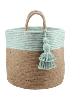 maxibazar Maori Sac Deco Aqua D.30X30Cm- Paniers Et Cagettes