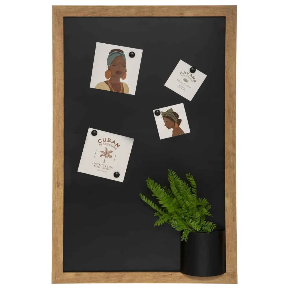 Atmosphera Memo Ardoise Plante 90X58Cm Cuba- Memos Et Semainiers