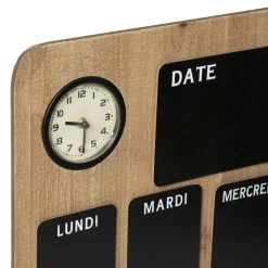 Atmosphera Memo Horloge Patere D.57X75Cm- Memos Et Semainiers