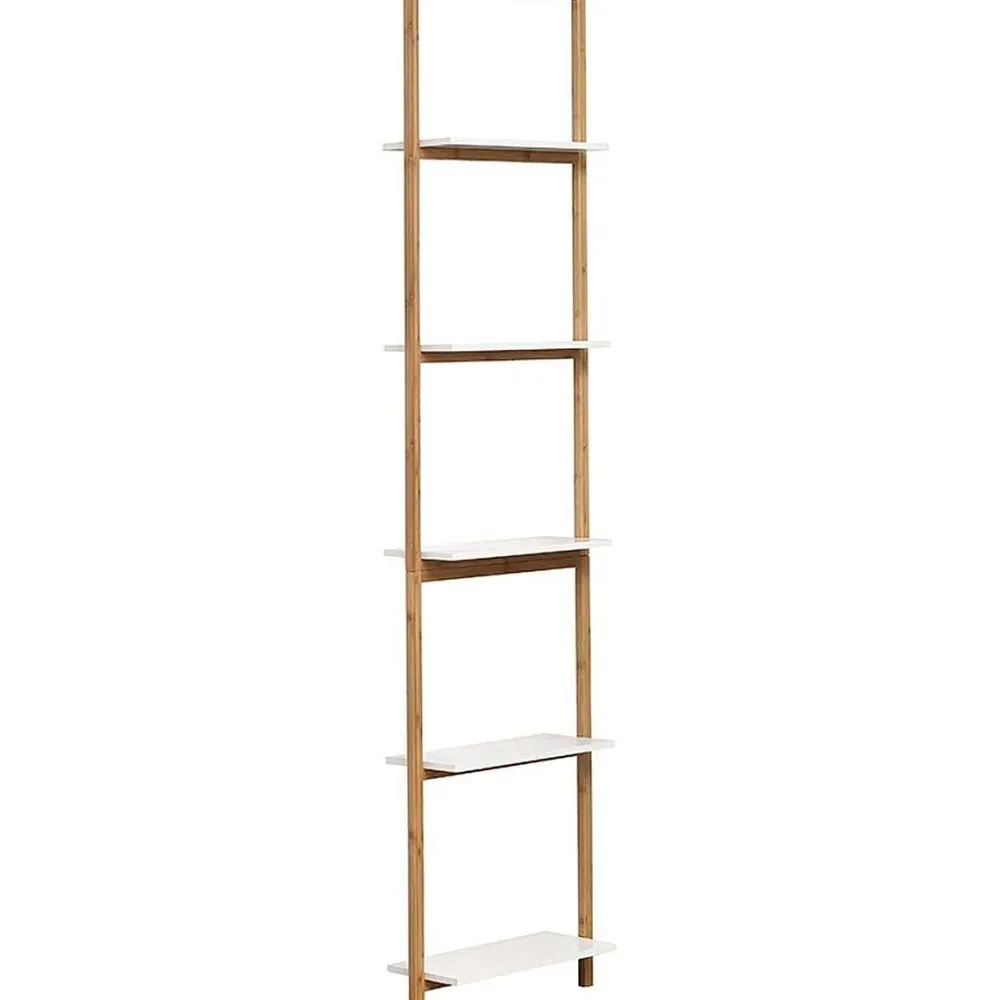 * Meubles Salle De Bain>Meuble A Fixer 5 Étagères Mdf Et Structure Bambou Nuovo