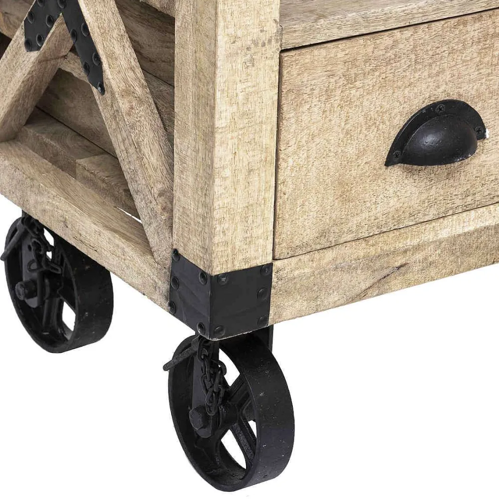 Atmosphera Meubles Tv>Meuble Tv 1 Tiroir Silas