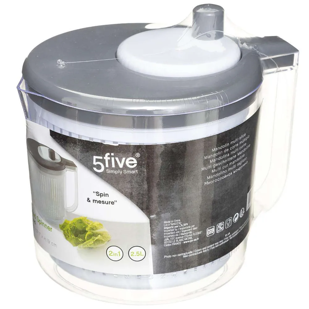Salade Et Condiments|Five Mini Essoreuse Graduee 2.5L Avec Anse