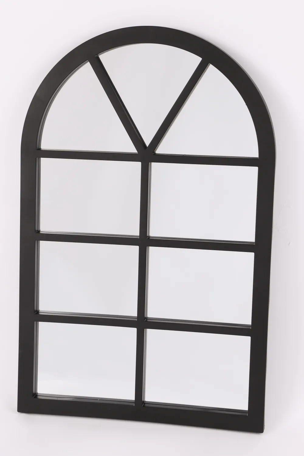maxibazar Miroir Arcade Noir 45X70Cm- Miroirs Deco