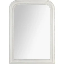 Atmosphera Miroir Arrondi Blanc Adele D.74X104Cm- Miroirs Deco