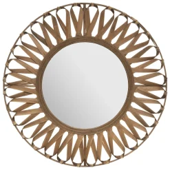 Atmosphera Miroir Bambou Eve D.93Cm- Miroirs Deco