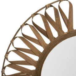 Atmosphera Miroir Bambou Eve D.93Cm- Miroirs Deco