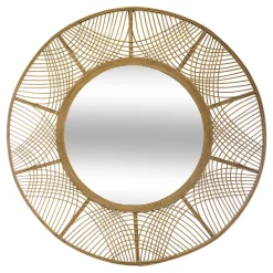 Atmosphera Miroir Bambou Ina D.89Cm- Miroirs Deco