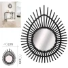 maxibazar Miroir Bambou 50X40Cm- Decoration Murale