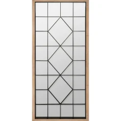 Atmosphera Miroir Bois Et Metal D.71X165Cm- Miroirs Deco