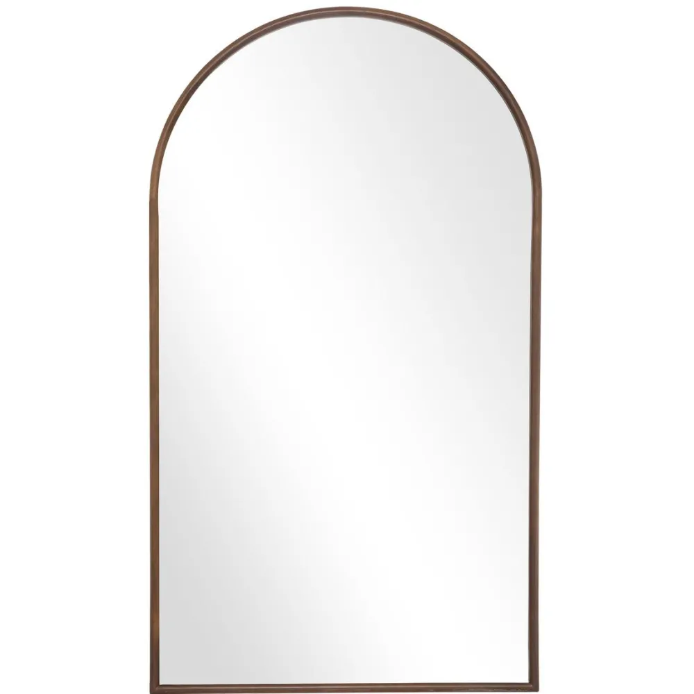maxibazar Miroir Bois Maria 78X140Cm- Miroirs Deco
