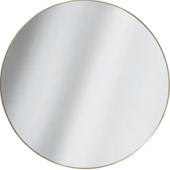 maxibazar Miroir Extra Plat Rond 55Cm- Miroirs Deco