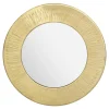 maxibazar Miroir Metal Martele Romy- Decoration Murale