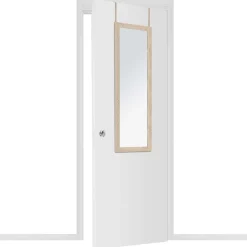 Miroirs De Dressing|Atmosphera Miroir Porte Effet Bois 35X109Cm