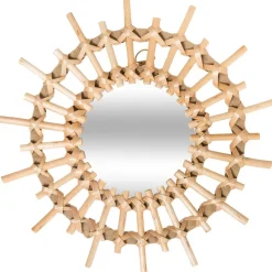 Atmosphera Miroir Rotin Soleil X3 Pieces D.28Cm- Miroirs Deco