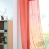 maxibazar Monna Voile 135X260 Corail- Voilages