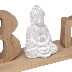 Atmosphera Mot Bouddha D.52X8X11.5Cm- Objets De Decoration